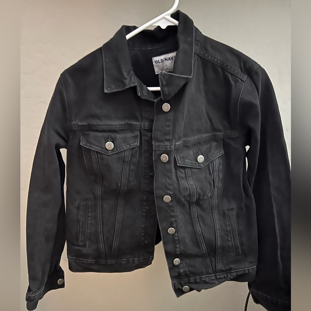 Old navy black denim jacket